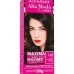 Coloração Alfaparf Alta Moda 4.66 Castanho Vermelho Intenso