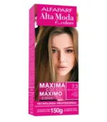 Coloração Alfaparf Alta Moda 7.3 Louro Dourado