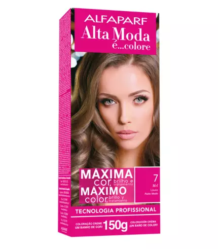 Coloração Alfaparf Alta Moda 7 Louro