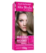 Coloração Alfaparf Alta Moda 7.1 Louro Cinza