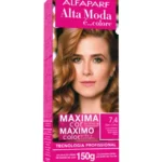 Coloração Alfaparf Alta Moda 7.4 Louro Médio Acobreado