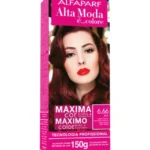 Coloração Alfaparf Alta Moda 6.66 Louro Escuro Vermelho Intenso