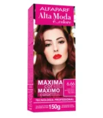 Coloração Alfaparf Alta Moda 6.66 Louro Escuro Vermelho Intenso