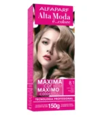 Coloração Alfaparf Alta Moda 8.1 Louro Claro Cinza