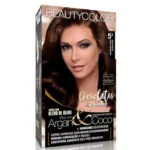 BeautyColor Kit Coloração 5.4 Castanho Claro Acobriado