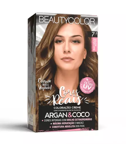 BeautyColor Kit Coloração 7.3 Louro Natural Dourado
