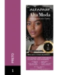 Color Creme Permanente Alfaparf Alta Moda 1 Preto -2
