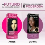 Color Creme Permanente Alfaparf Alta Moda 1 Preto