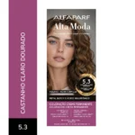 Color Creme Permanente Alfaparf Alta Moda 5.3 CASTANHO CLARO DOURADO