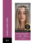 Color Creme Permanente Alta Moda 8.1 LOURO CLARO CINZA Alfaparf