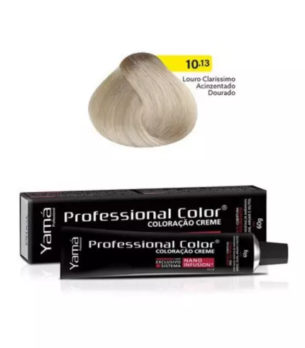 Color Nano Infusion 10.13 Louro Claríssimo Acinzentado Dourado