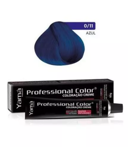 Coloração Yamá Nano Infusion 0-11 Mix Azul
