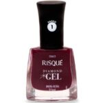 Esmalte Risqué Diamond Gel Amora Negra