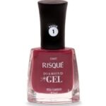 Esmalte Risqué Diamond Gel Rosa Flambado