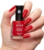 Esmalte Risqué Diamond Gel Vermelho Cereja