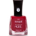 Esmalte Risqué Diamond Gel Vermelho Cereja