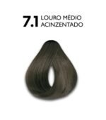 Kit Coloração 7.1 Louro Médio Acinzentado