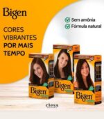 Ilustração da Coloração BIGEN sem amônia