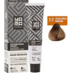 Caixa com bisnaga de Coloração Professional Color Nano Infusion 7.7 Louro Médio Marrom