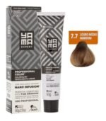 Caixa com bisnaga de Coloração Professional Color Nano Infusion 7.7 Louro Médio Marrom