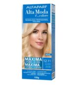 Coloração Alfaparf Alta Moda 12.11 Louro Platina Cinza Intenso