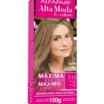 Coloração Alfaparf Alta Moda 7.13 Louro Bege Médio