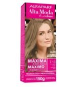 Coloração Alfaparf Alta Moda 7.13 Louro Bege Médio