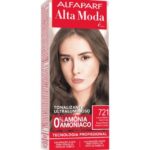 Coloração Alfaparf Alta Moda 721 Louro Médio Irisé Cinza