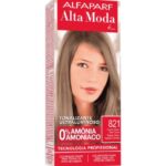 Coloração Alfaparf Alta Moda 821 Louro Claro Irisé Cinza