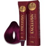 Coloração Excllusiv Color Haskell 6.26 Louro Escuro Violeta Avermelhado