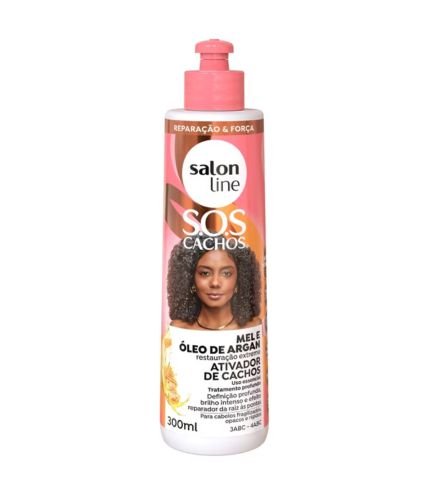 Ativador de Cachos SOS Cachos Mel e Óleo de Argan