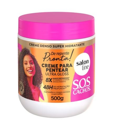 Creme para Pentear SOS Cachos De Repente Pronta
