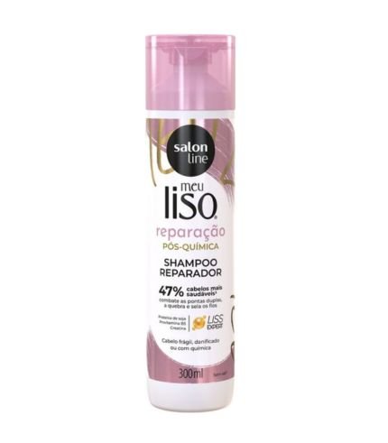 Shampoo Meu Liso Reparação Pós Química