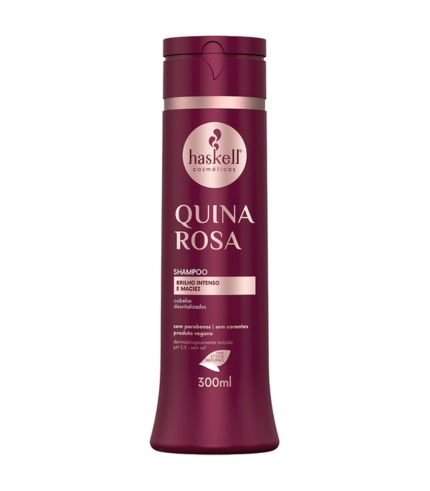 Shampoo Quina Rosa 300ml