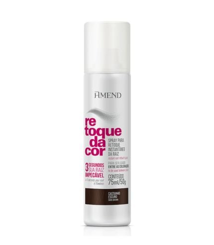 Spray Amend Retoque da Cor Castanho Escuro 75ml