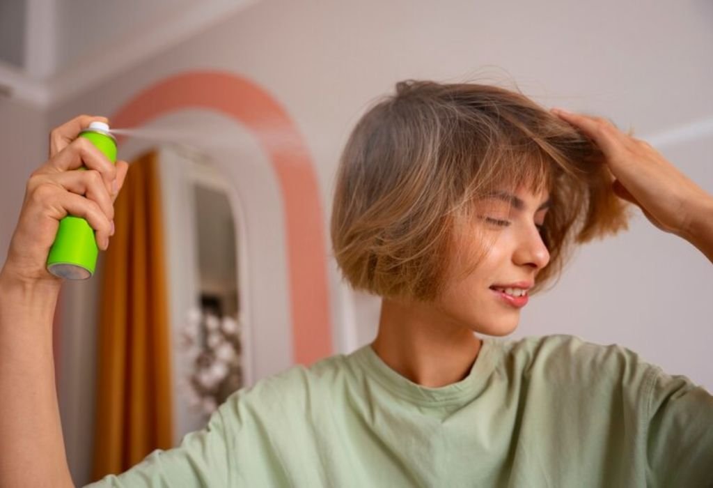Tinta temporária para cabelo em spray 1 Tinta temporária para cabelo em spray
