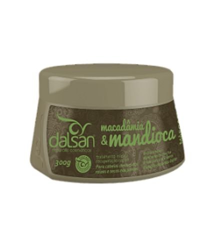 Máscara Hidratante Mandioca e Macadâmia Dalsan 300g