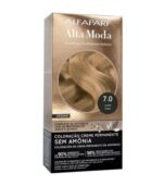 Coloração Alfaparf Alta Moda Sem Amônia 7.0 Louro
