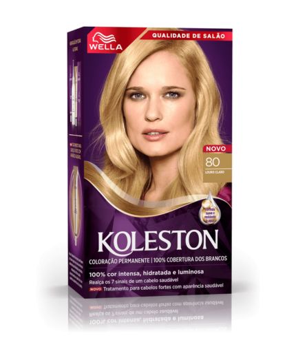 Coloração Koleston 80 Louro Claro