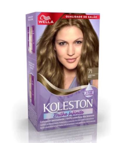 Koleston Brilho Infinito 71 Louro Cinza Médio