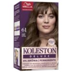 Koleston Deluxe 0% Amônia 61 Louro Cinza Escuro