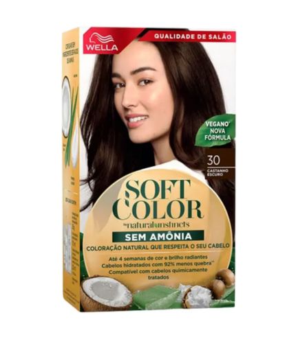 Tintura Soft Color 30 Castanho Escuro