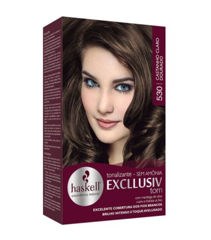 Tonalizante Tonalizante 530 Castanho Claro Dourado Excllusiv Tom